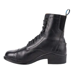 Ariat Heritage Riding Casual Boots Leather Black Colour For Men