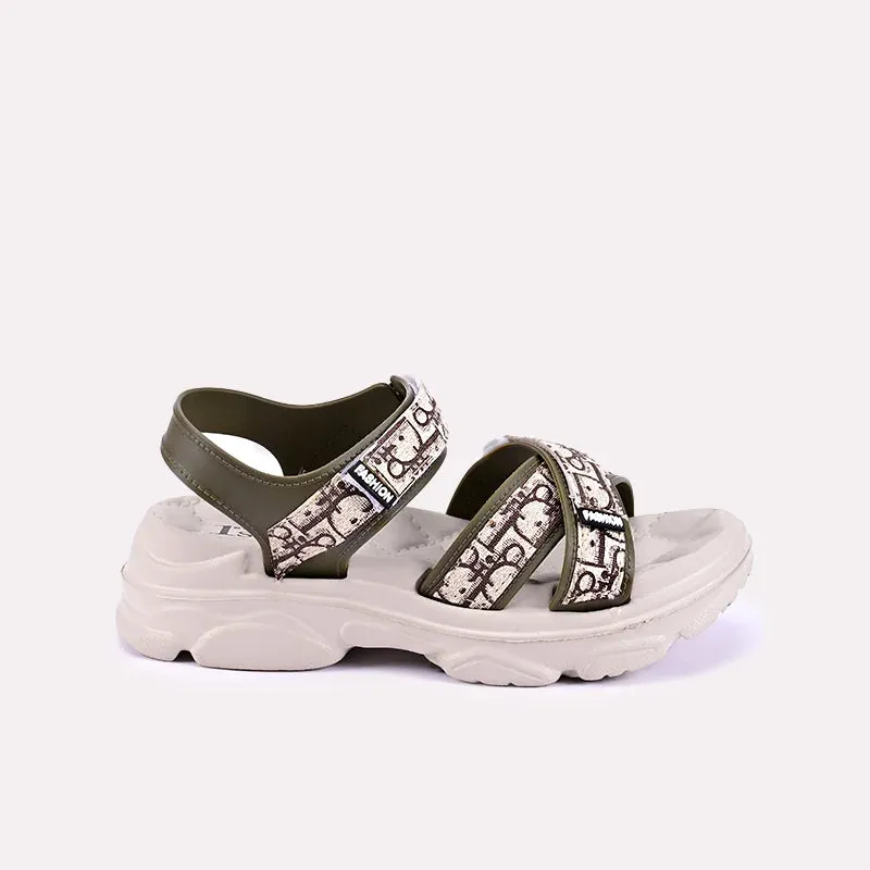 Bella Green Chunky Sandals 0421284