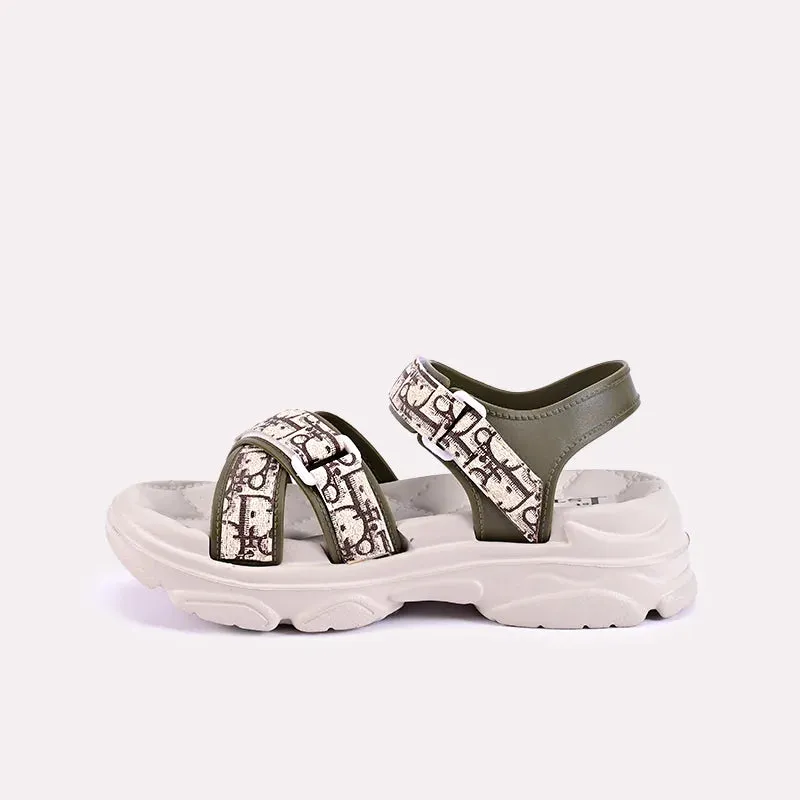 Bella Green Chunky Sandals 0421284