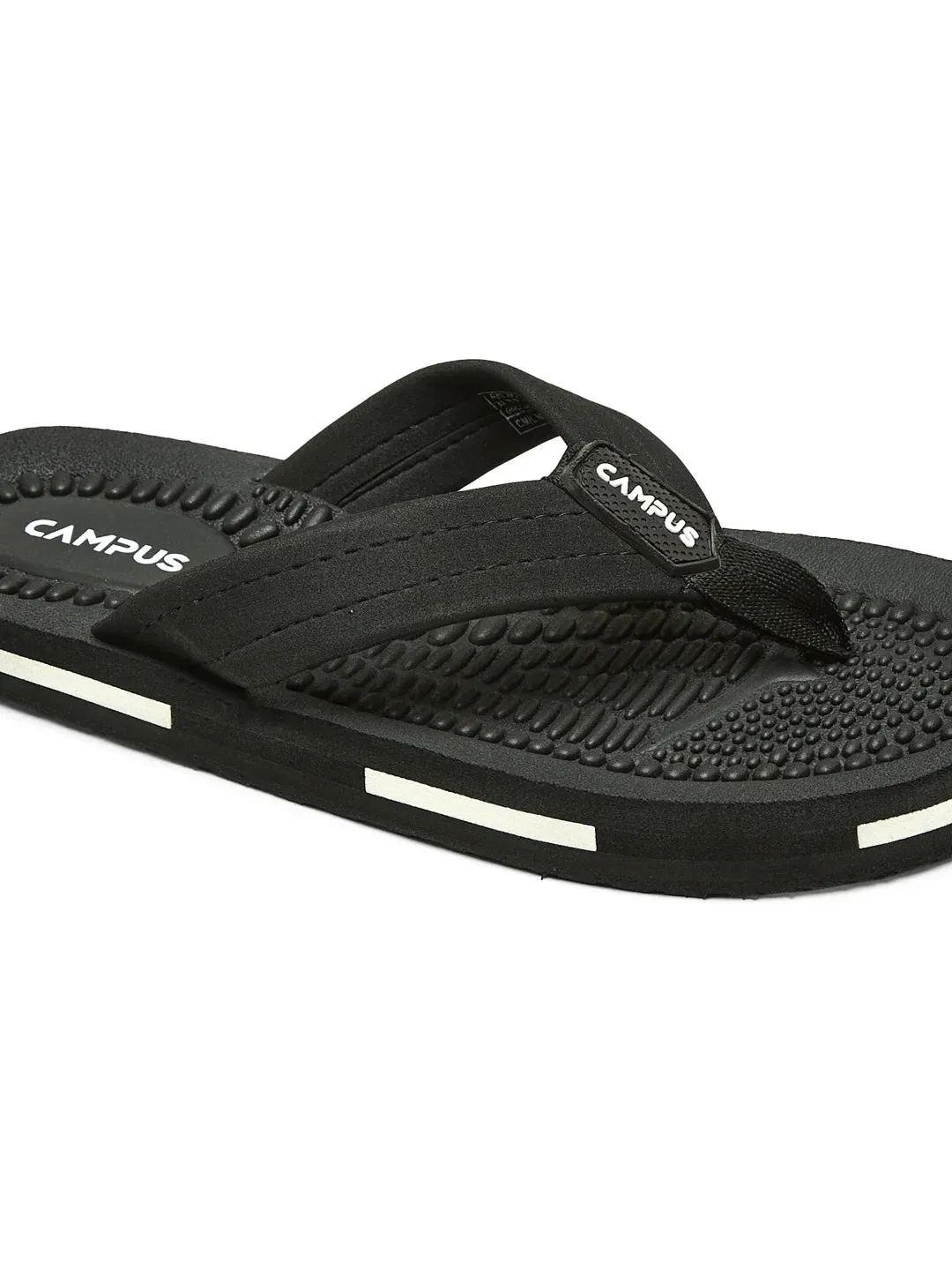 GC-1032-ADV Black Men's Flip Flops