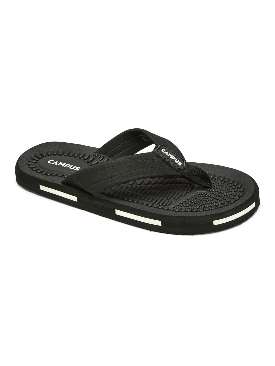 GC-1032-ADV Black Men's Flip Flops