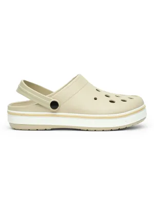 GC-4026 Beige Men's Clogs