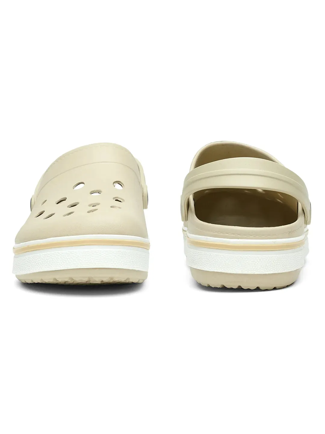 GC-4026 Beige Men's Clogs
