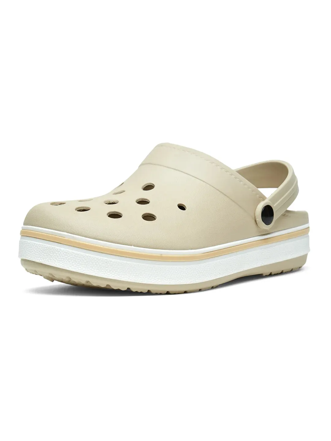 GC-4026 Beige Men's Clogs
