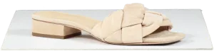 J.McLaughlin Beige Hanna Suede Mules UK 8 EU 41 👠