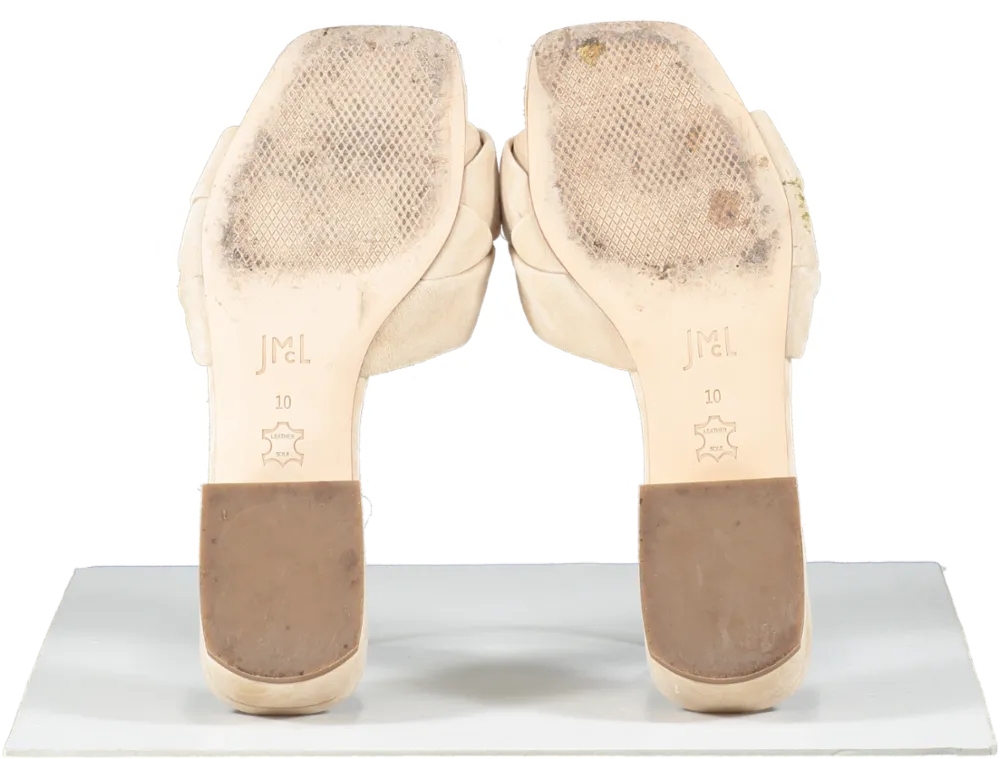 J.McLaughlin Beige Hanna Suede Mules UK 8 EU 41 👠