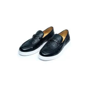 Luxalon Crocodile Slip-ons