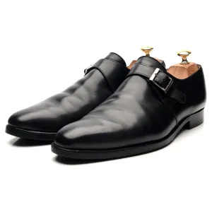 'Monkton' Black Leather Monk Strap UK 9.5 E