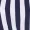 Navy Striped Off The Shoulder Playsuit