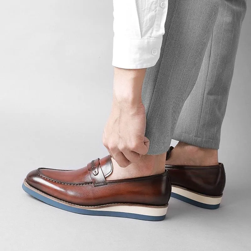 Ostranuxe Croc Slip Loafers