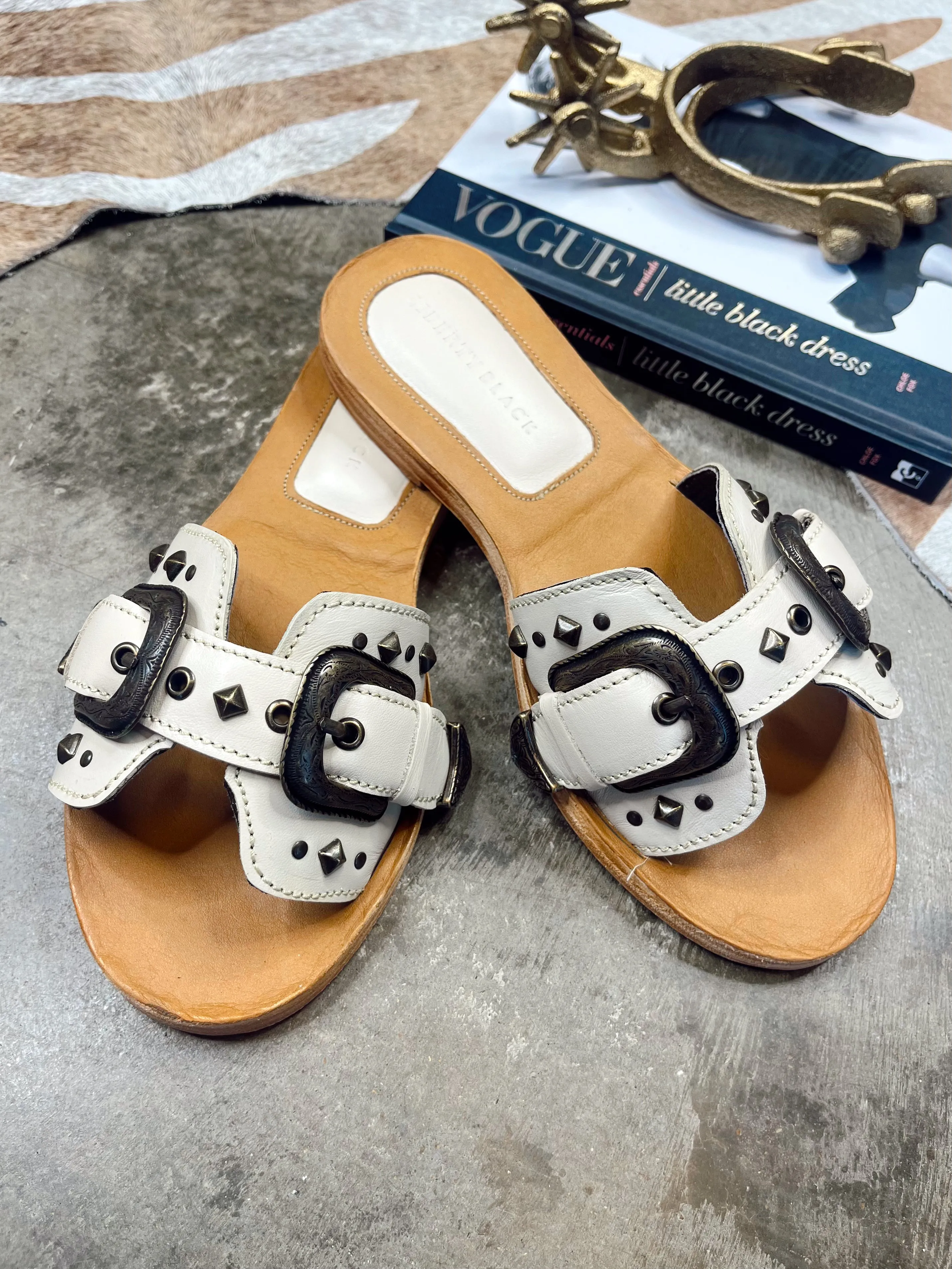 The Liberty Black Alina Missouri Bone Sandals