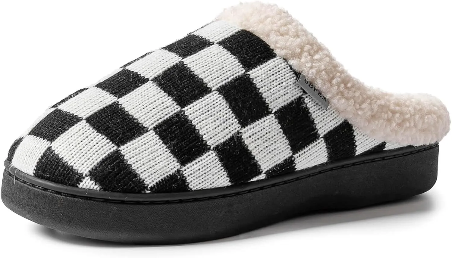 UBFEN Mens Slippers for Indoor Bedroom Memory Foam House Shoes Lightweight Slip On Outdoor Slipper