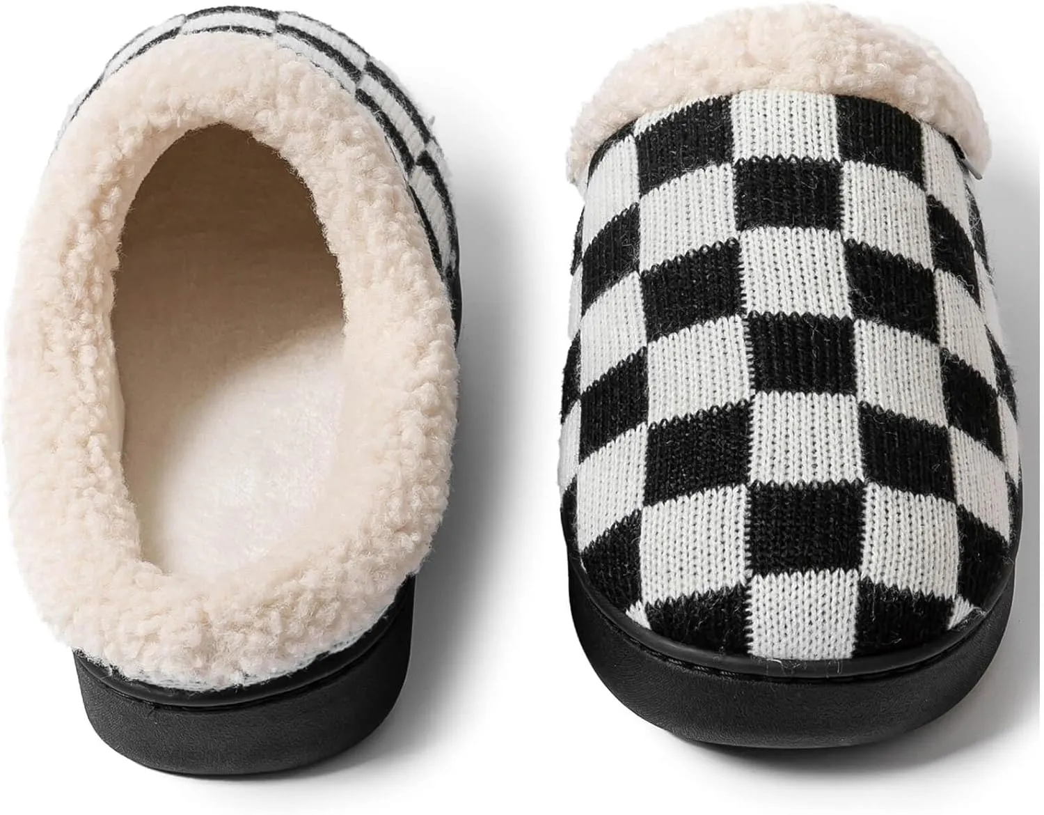 UBFEN Mens Slippers for Indoor Bedroom Memory Foam House Shoes Lightweight Slip On Outdoor Slipper