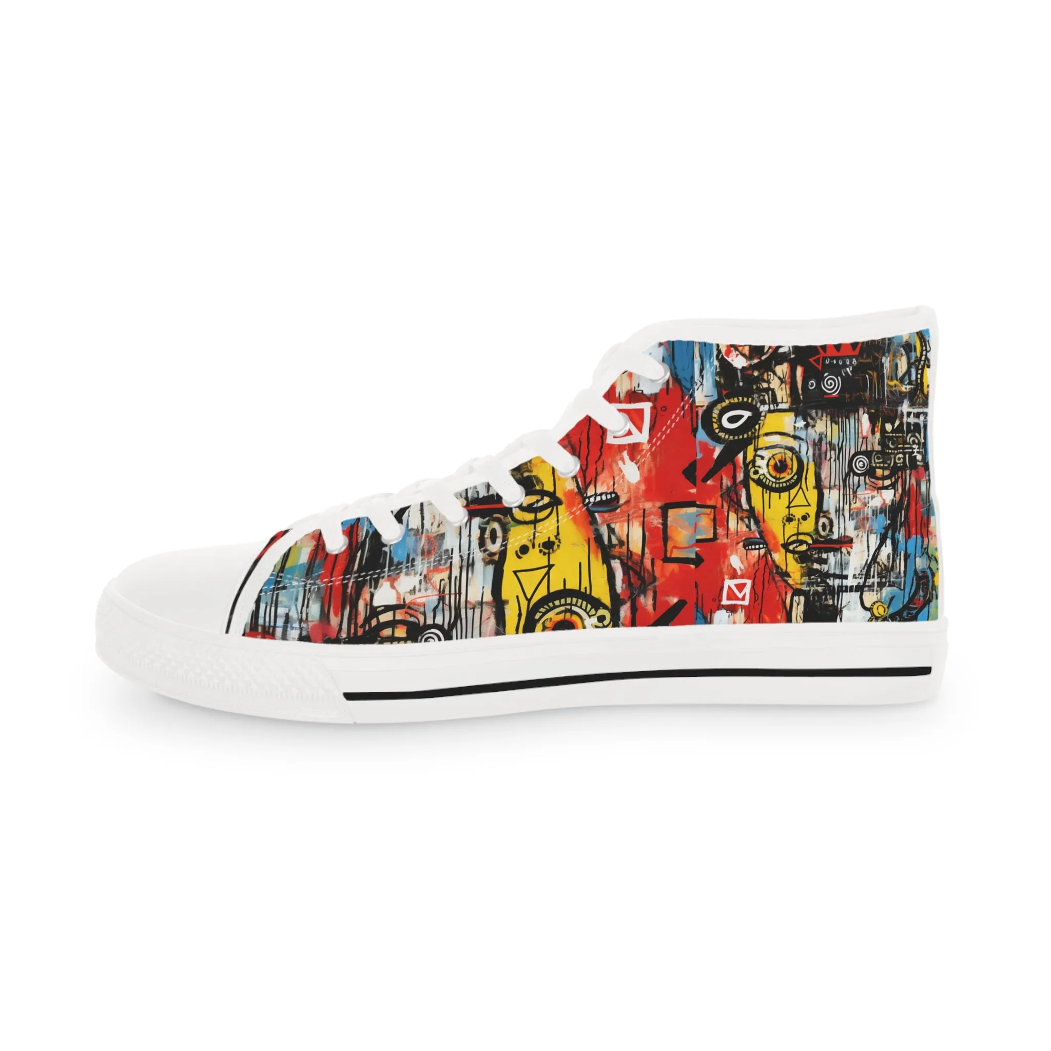 Urban Vibes - Men's High-Top Sneakers