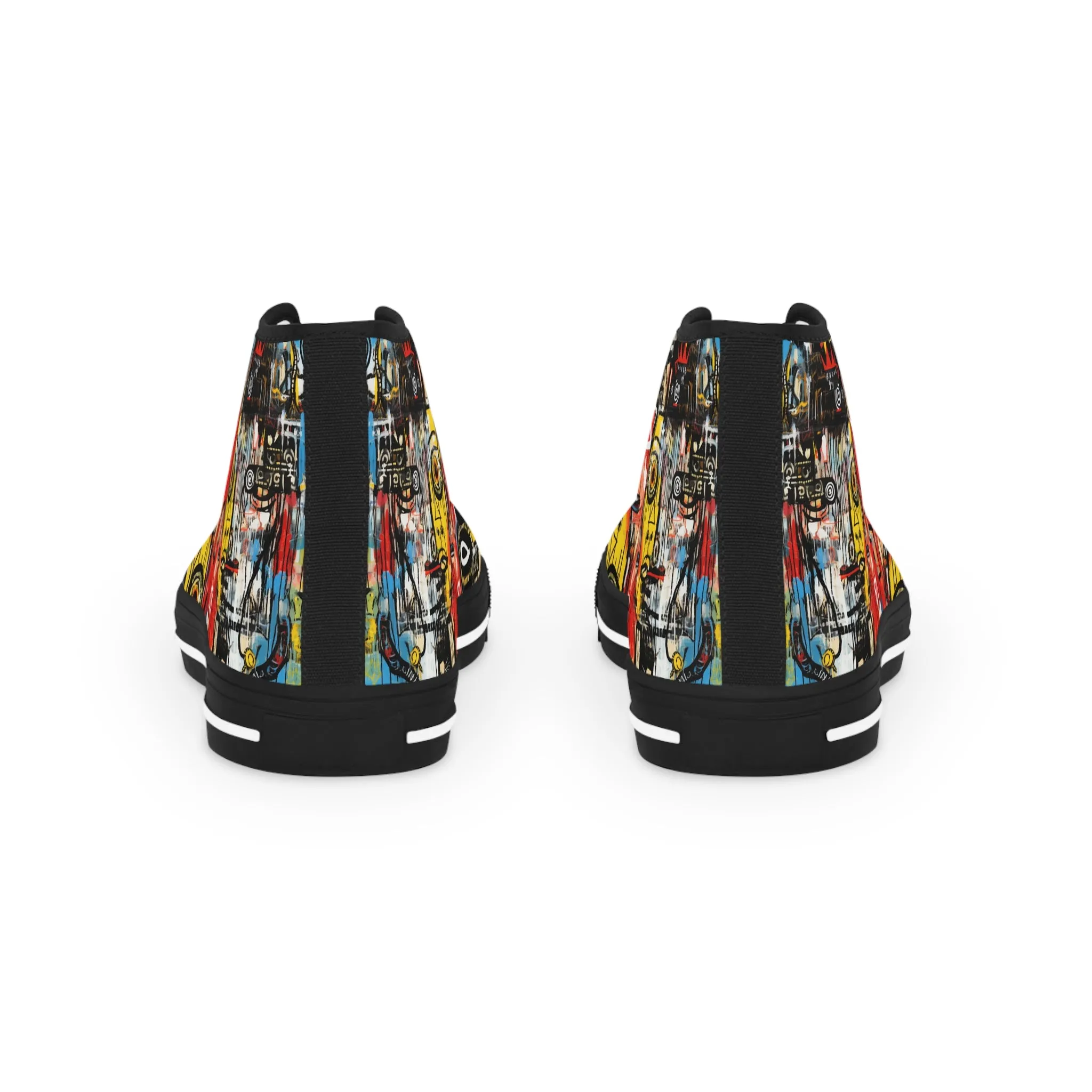 Urban Vibes - Men's High-Top Sneakers