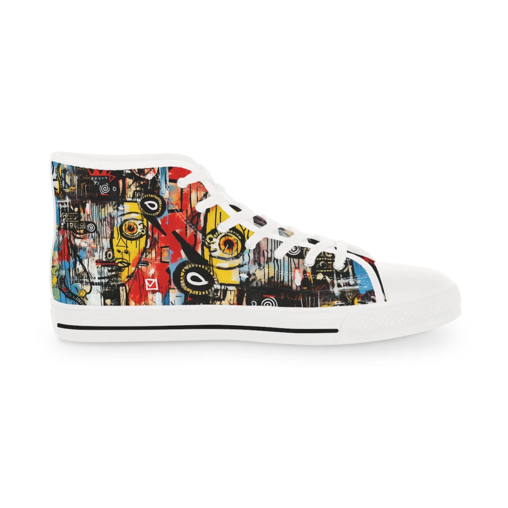 Urban Vibes - Men's High-Top Sneakers