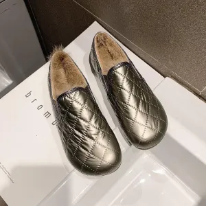 Warm Fur Lined Loafer