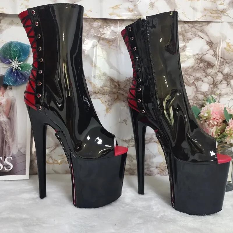You Were Somewhere Platform Boots