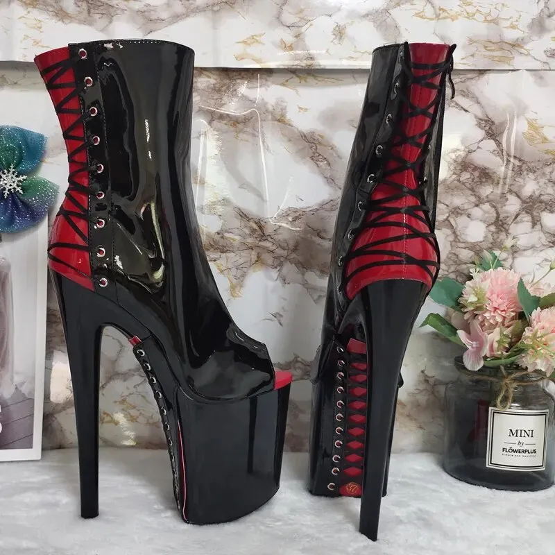You Were Somewhere Platform Boots